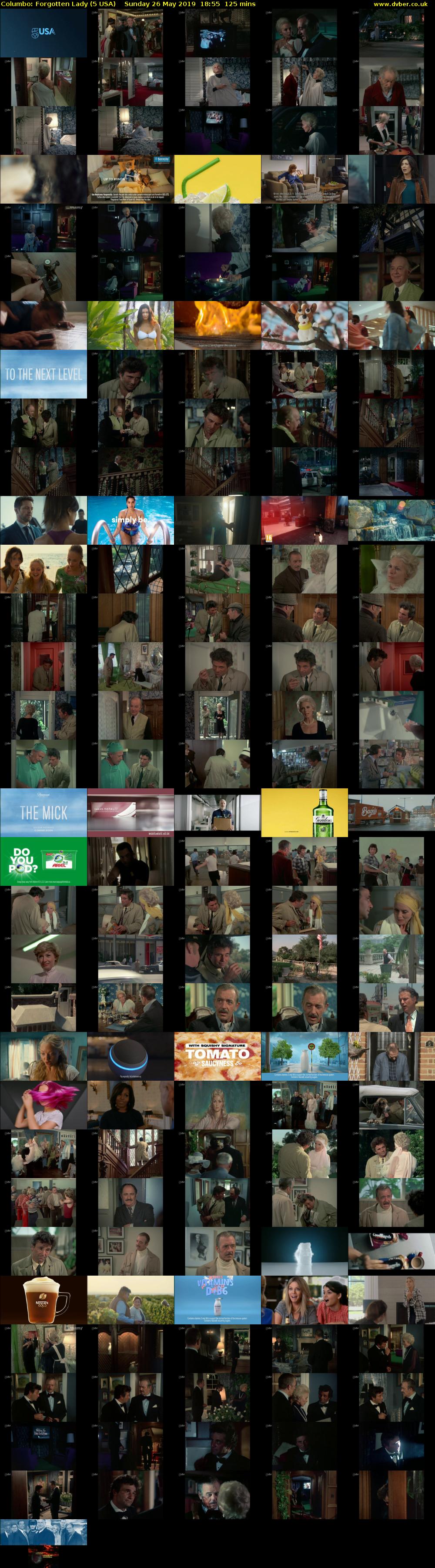 Columbo: Forgotten Lady (5 USA) Sunday 26 May 2019 18:55 - 21:00