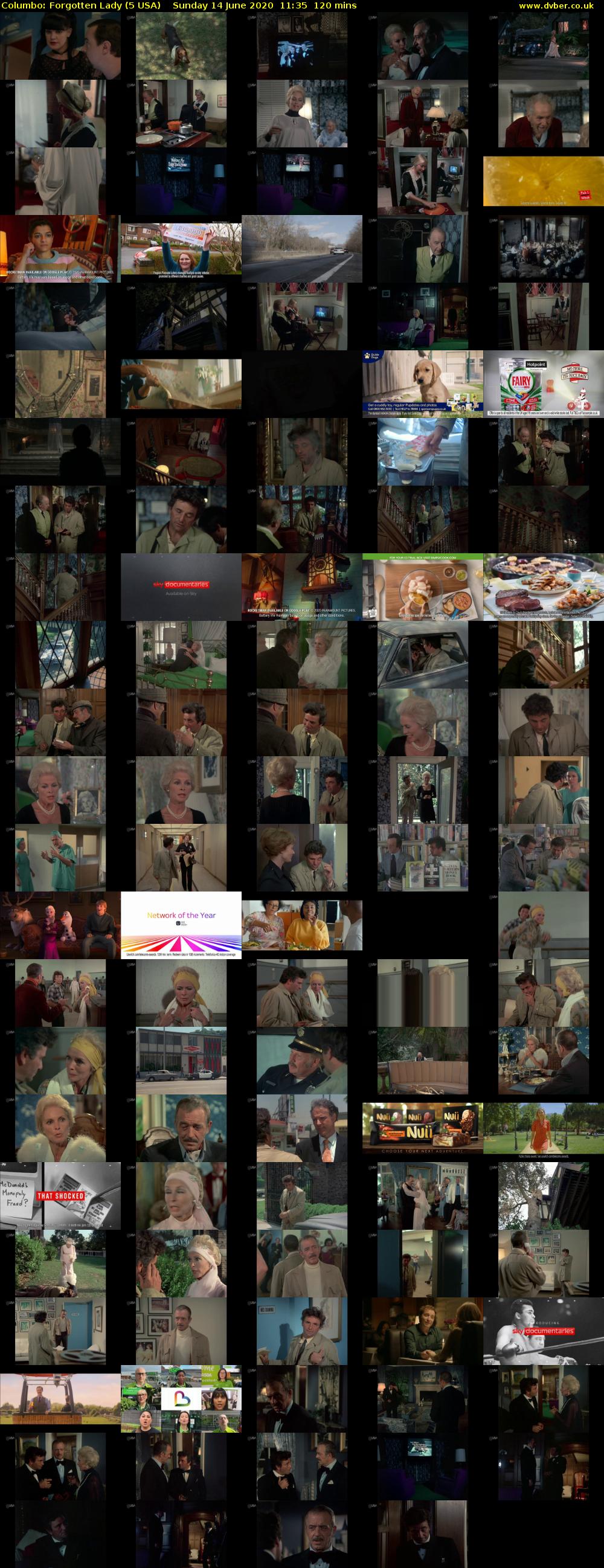 Columbo: Forgotten Lady (5 USA) Sunday 14 June 2020 11:35 - 13:35