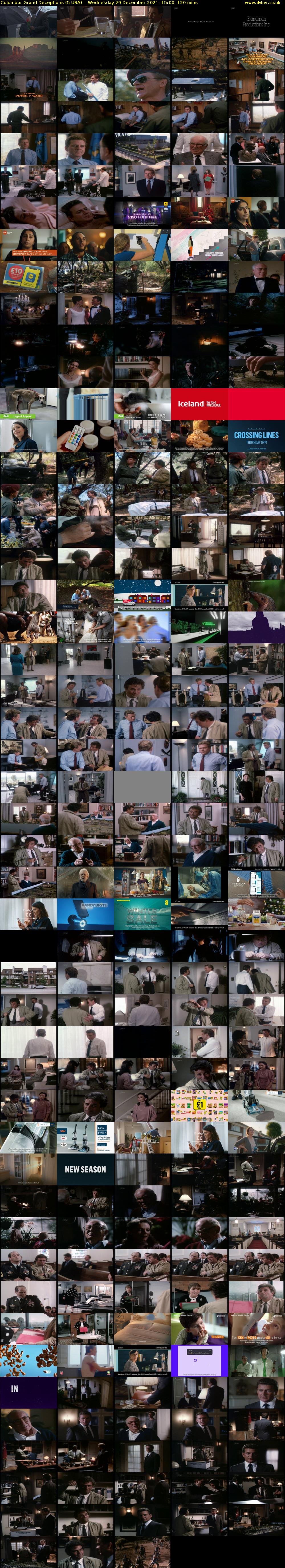 Columbo: Grand Deceptions (5 USA) Wednesday 29 December 2021 15:00 - 17:00