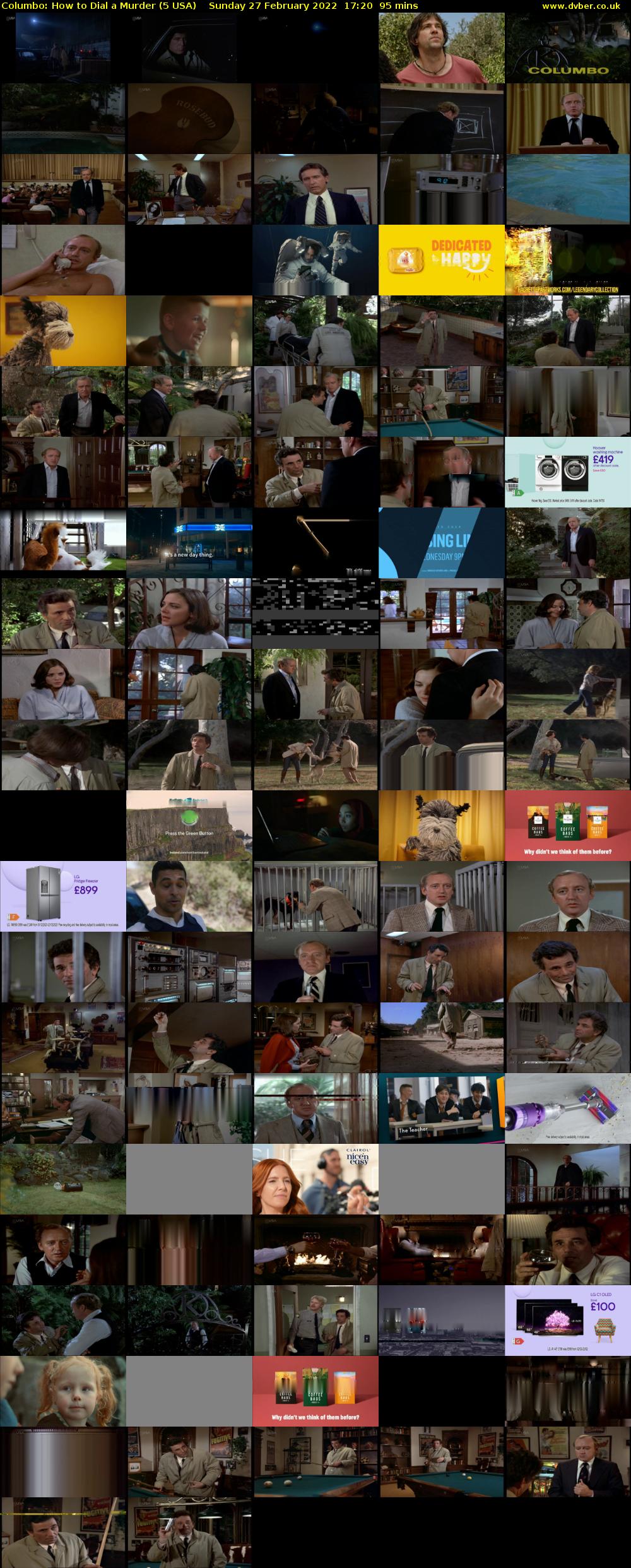 Columbo: How To Dial A Murder (5 USA) Sunday 27 February 2022 17:20 - 18:55