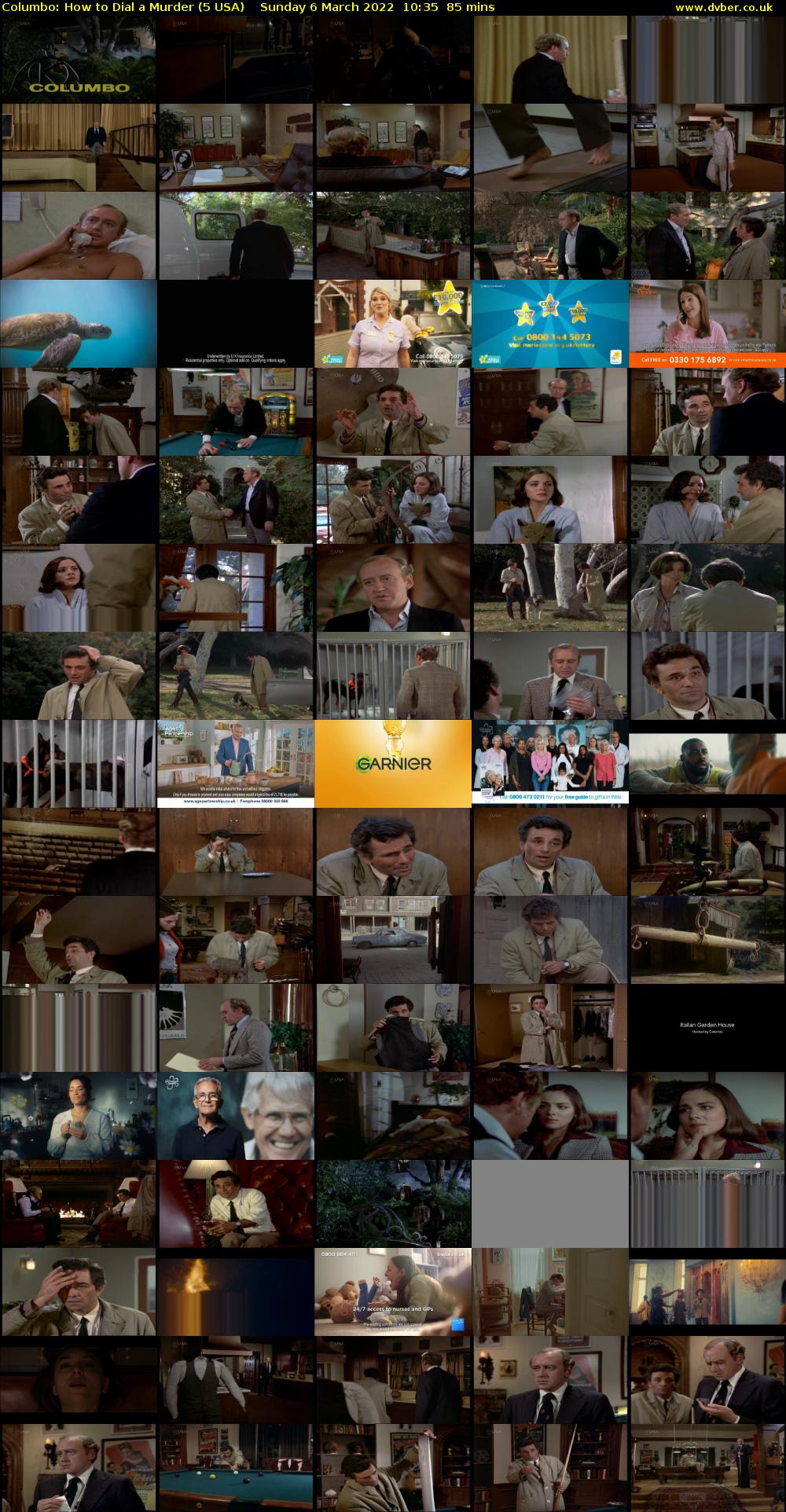 Columbo: How To Dial A Murder (5 USA) Sunday 6 March 2022 10:35 - 12:00