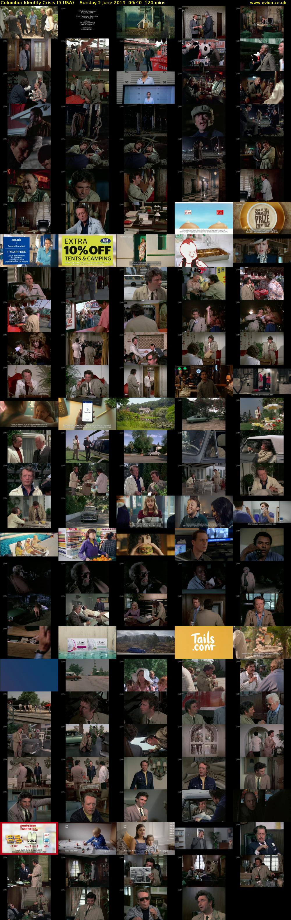 Columbo: Identity Crisis (5 USA) Sunday 2 June 2019 09:40 - 11:40