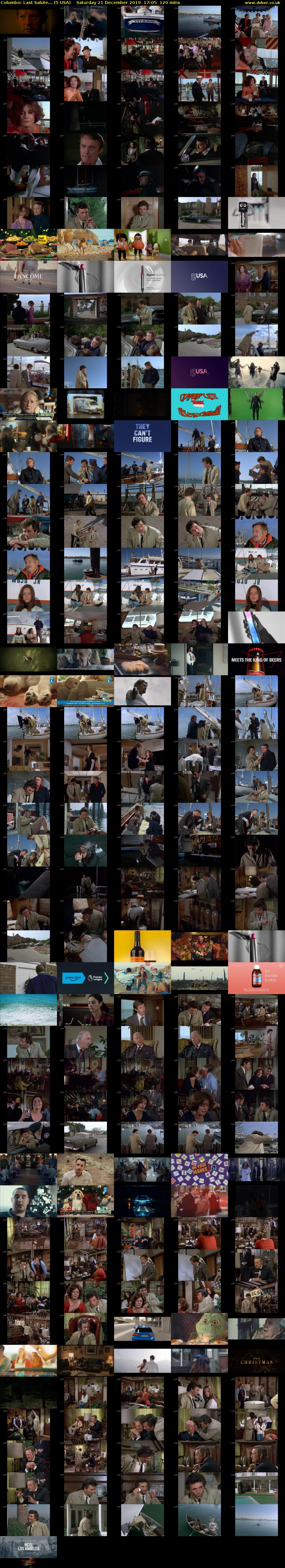 Columbo: Last Salute... (5 USA) Saturday 21 December 2019 17:05 - 19:05