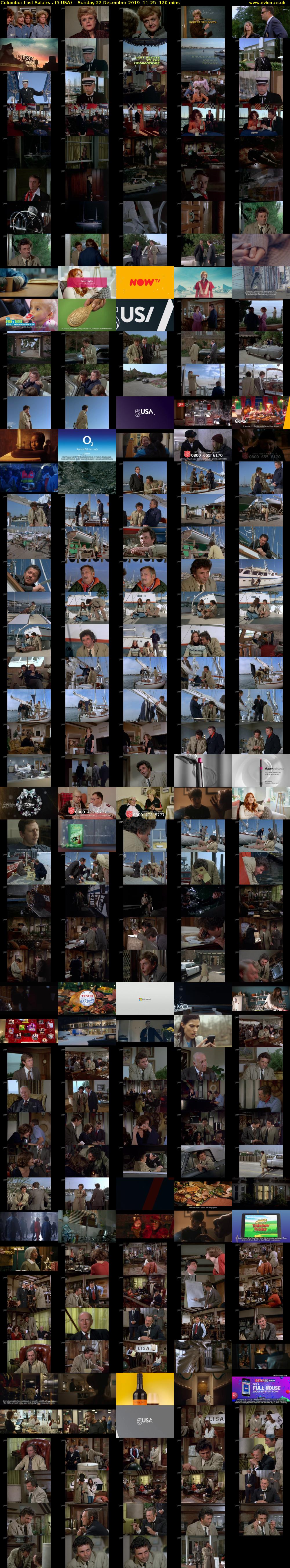 Columbo: Last Salute... (5 USA) Sunday 22 December 2019 11:25 - 13:25