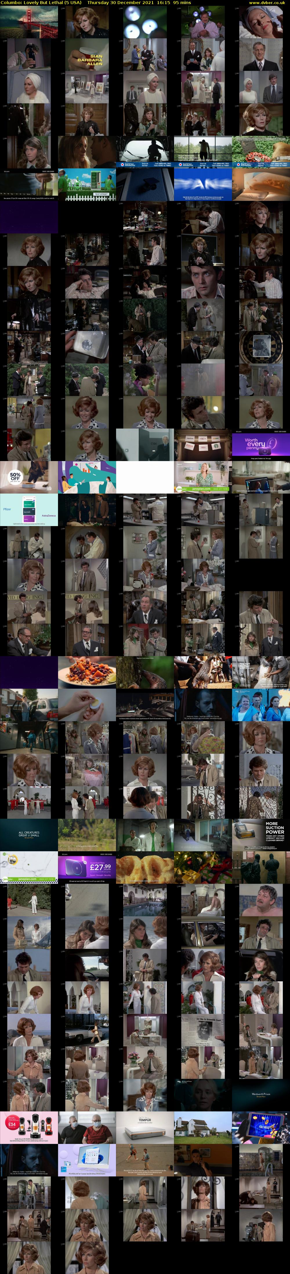 Columbo: Lovely But Lethal (5 USA) Thursday 30 December 2021 16:15 - 17:50