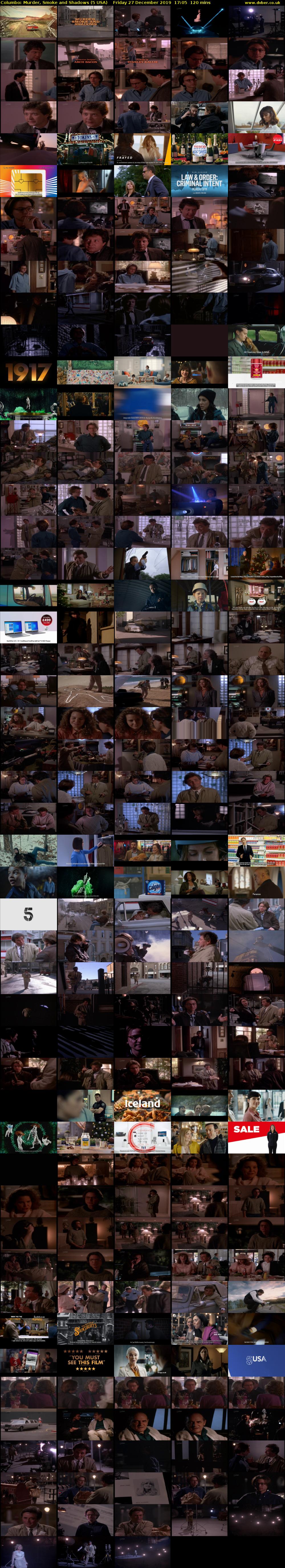 Columbo: Murder, Smoke and Shadows (5 USA) Friday 27 December 2019 17:05 - 19:05