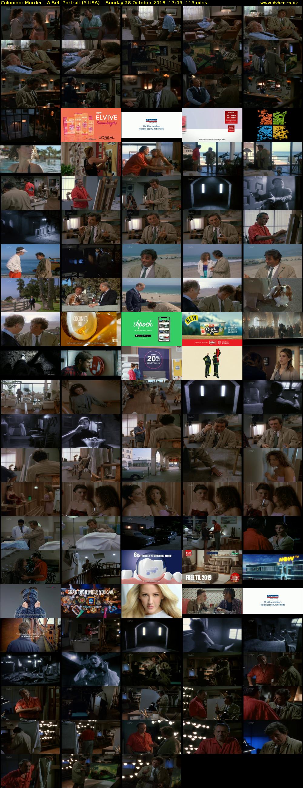 Columbo: Murder - A Self Portrait (5 USA) Sunday 28 October 2018 17:05 - 19:00