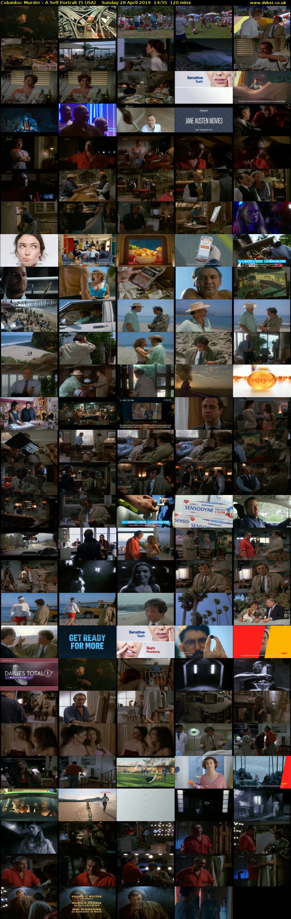 Columbo: Murder - A Self Portrait (5 USA) Sunday 28 April 2019 14:55 - 16:55