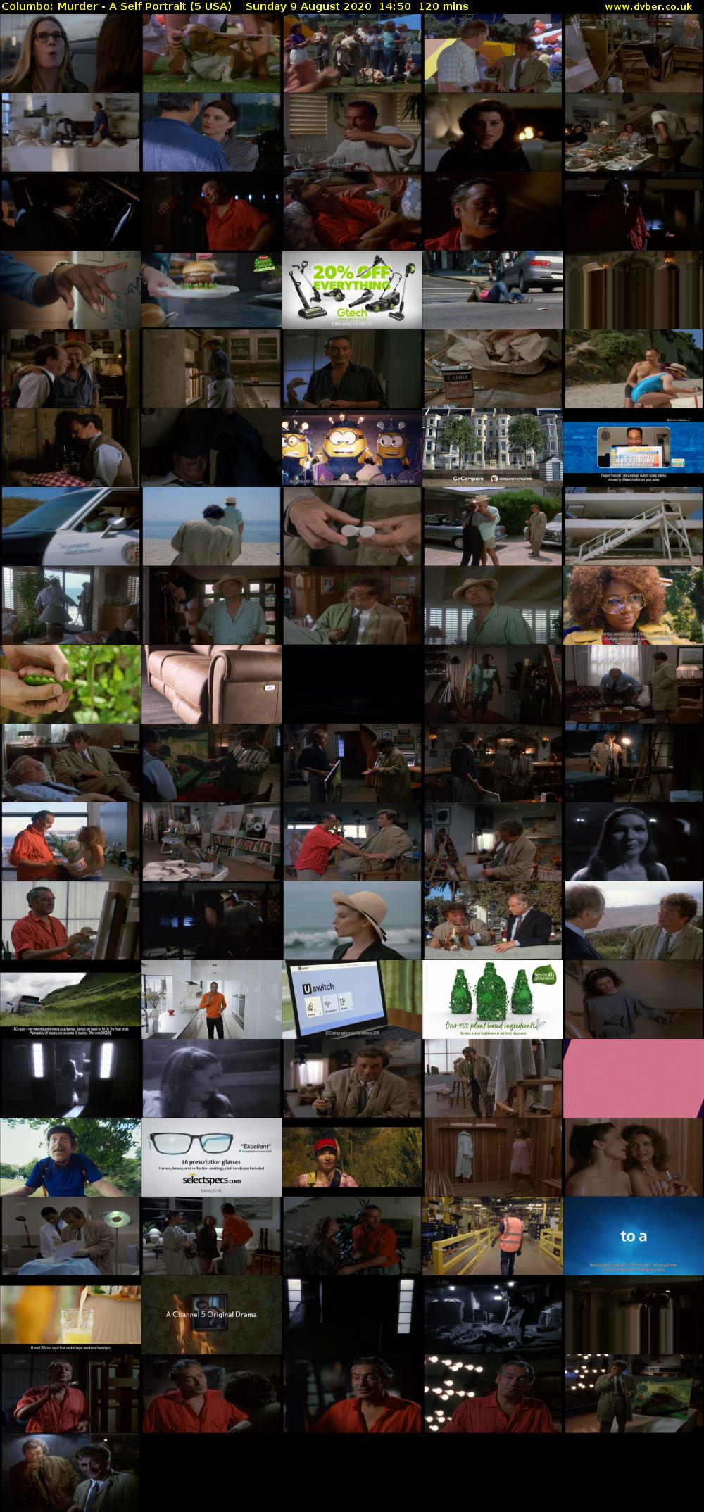 Columbo: Murder - A Self Portrait (5 USA) Sunday 9 August 2020 14:50 - 16:50
