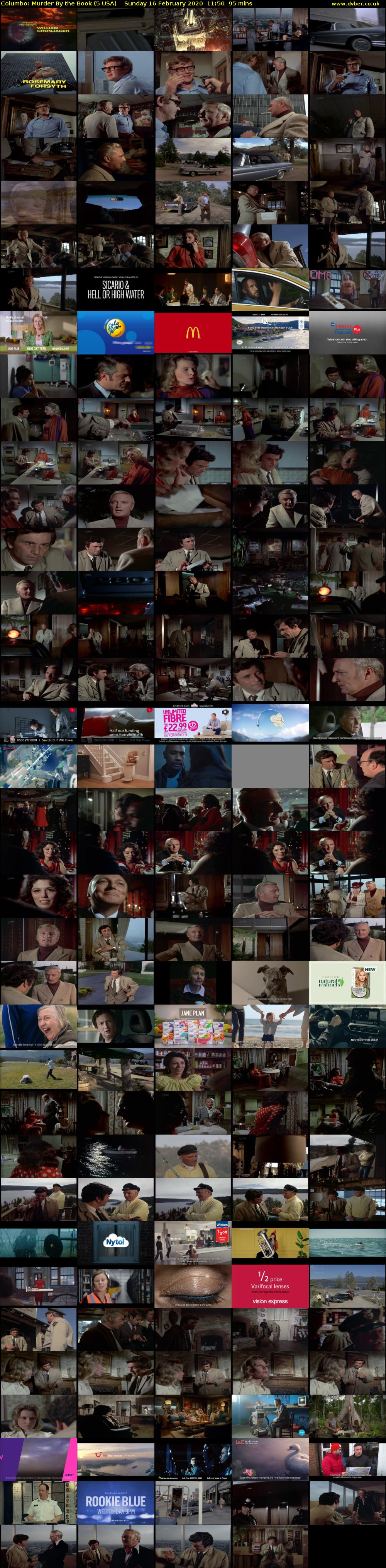 Columbo: Murder By the Book (5 USA) Sunday 16 February 2020 11:50 - 13:25