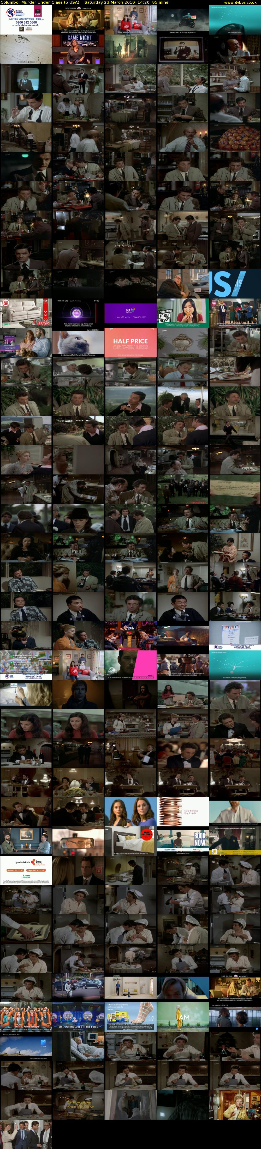 Columbo: Murder Under Glass (5 USA) Saturday 23 March 2019 14:20 - 15:55