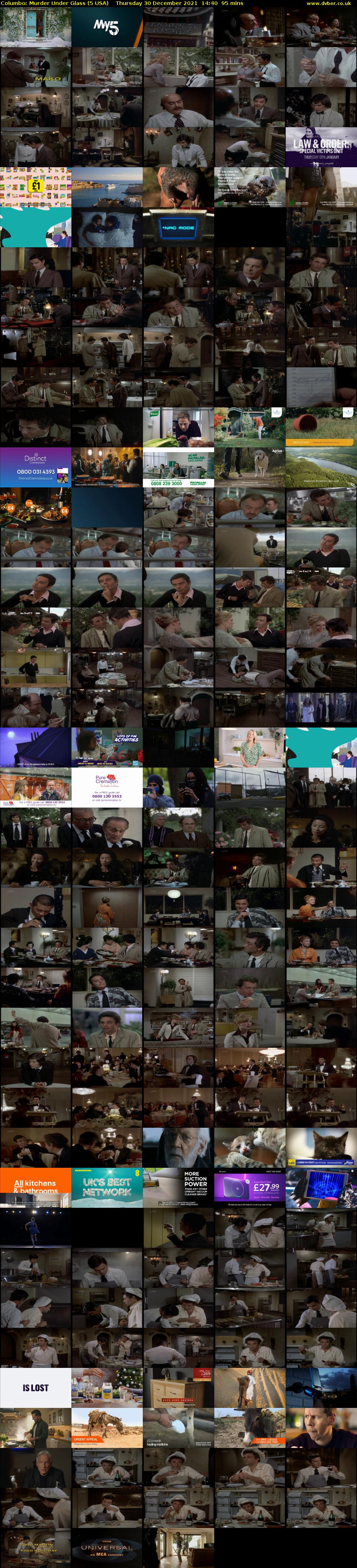 Columbo: Murder Under Glass (5 USA) Thursday 30 December 2021 14:40 - 16:15