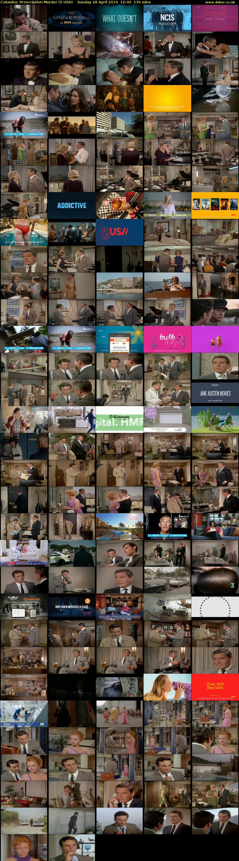 Columbo: Prescription Murder (5 USA) Sunday 28 April 2019 12:40 - 14:55