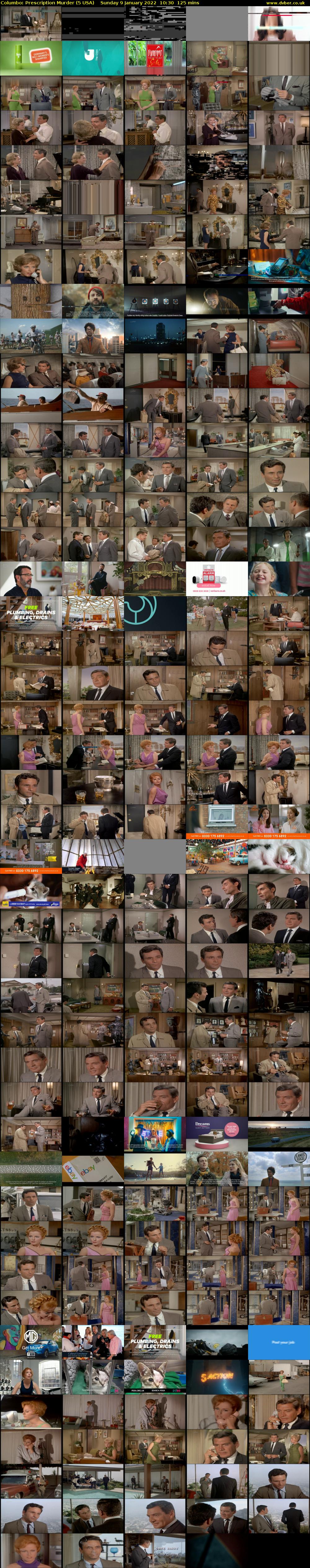 Columbo: Prescription Murder (5 USA) Sunday 9 January 2022 10:30 - 12:35