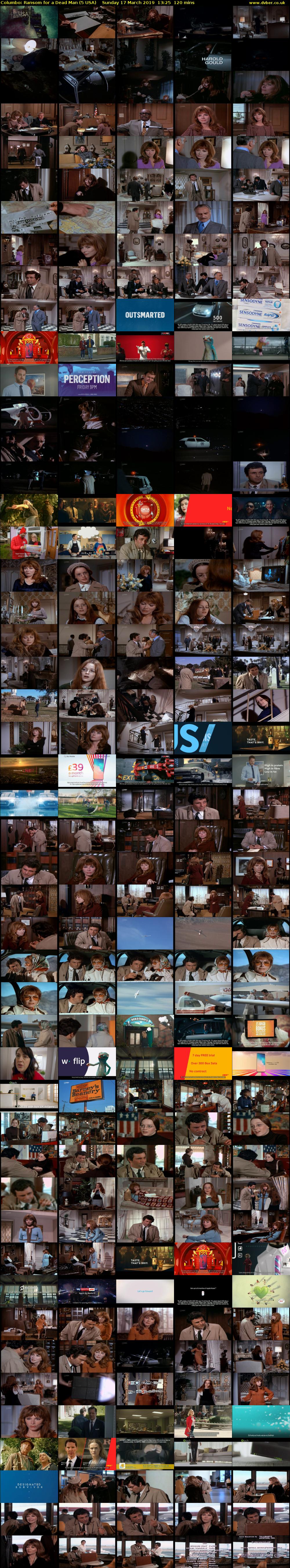 Columbo: Ransom for a Dead Man (5 USA) Sunday 17 March 2019 13:25 - 15:25