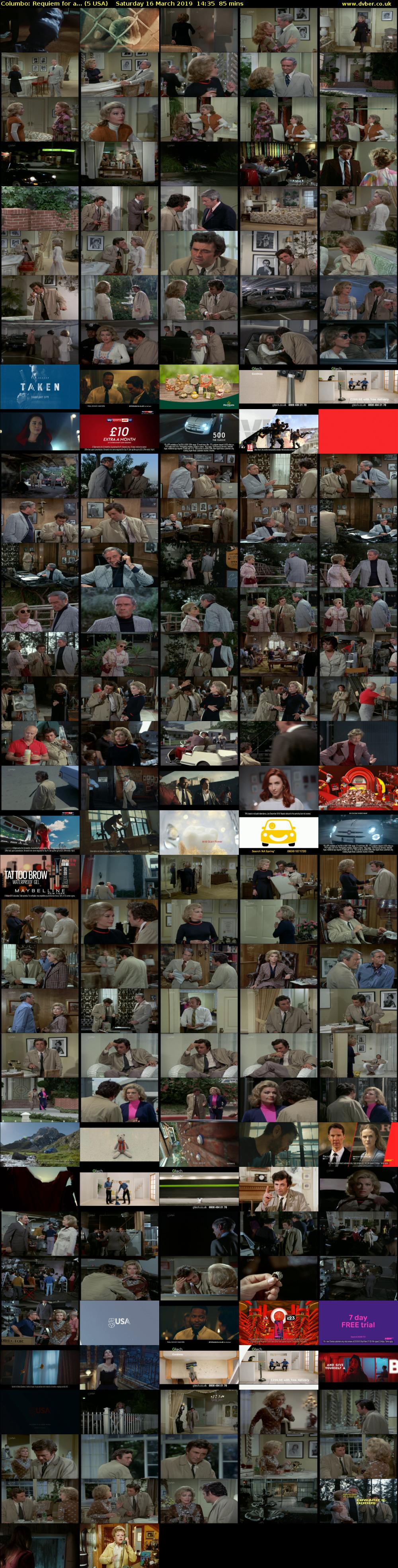 Columbo: Requiem for a... (5 USA) Saturday 16 March 2019 14:35 - 16:00