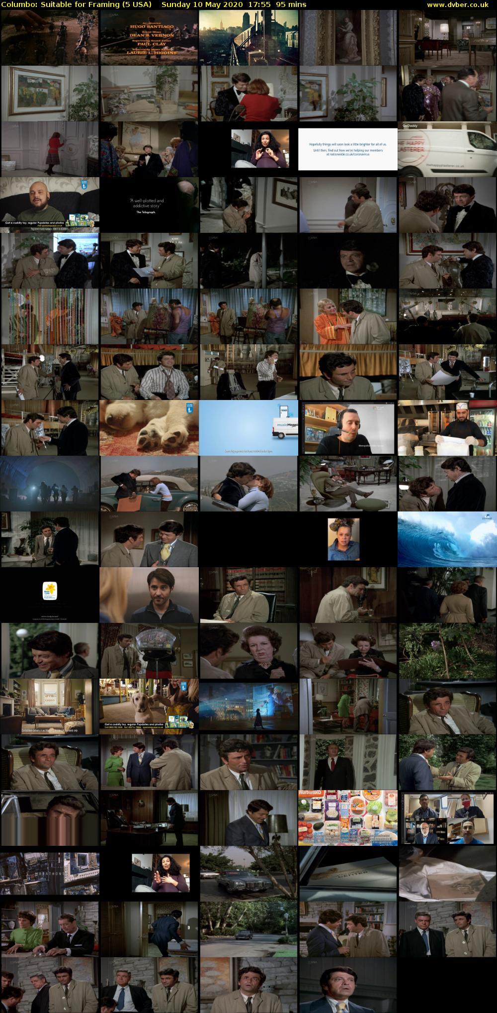 Columbo: Suitable for Framing (5 USA) Sunday 10 May 2020 17:55 - 19:30