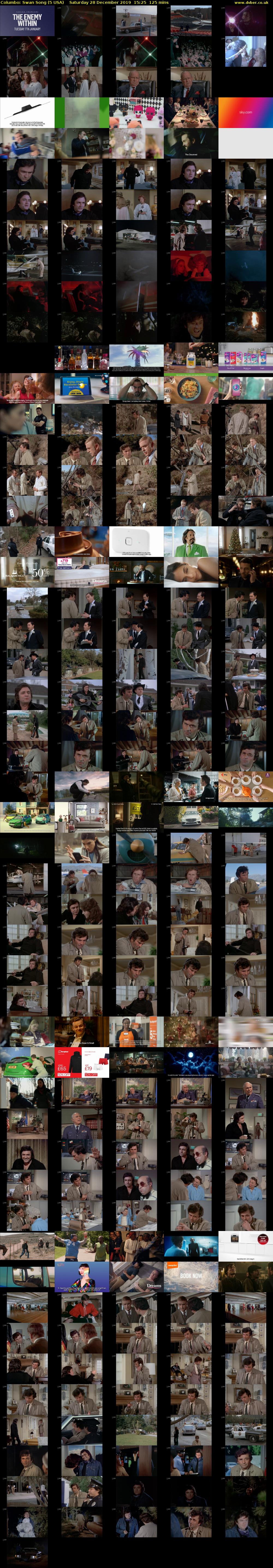 Columbo: Swan Song (5 USA) Saturday 28 December 2019 15:25 - 17:30