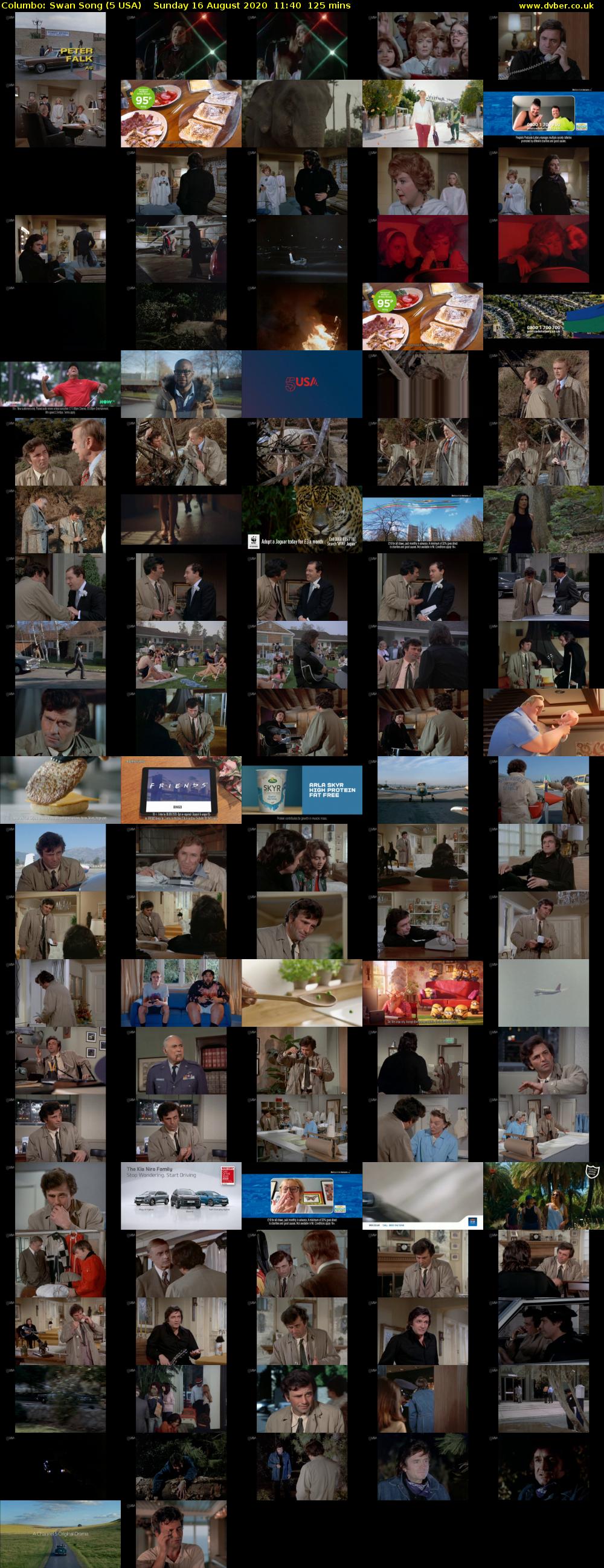 Columbo: Swan Song (5 USA) Sunday 16 August 2020 11:40 - 13:45