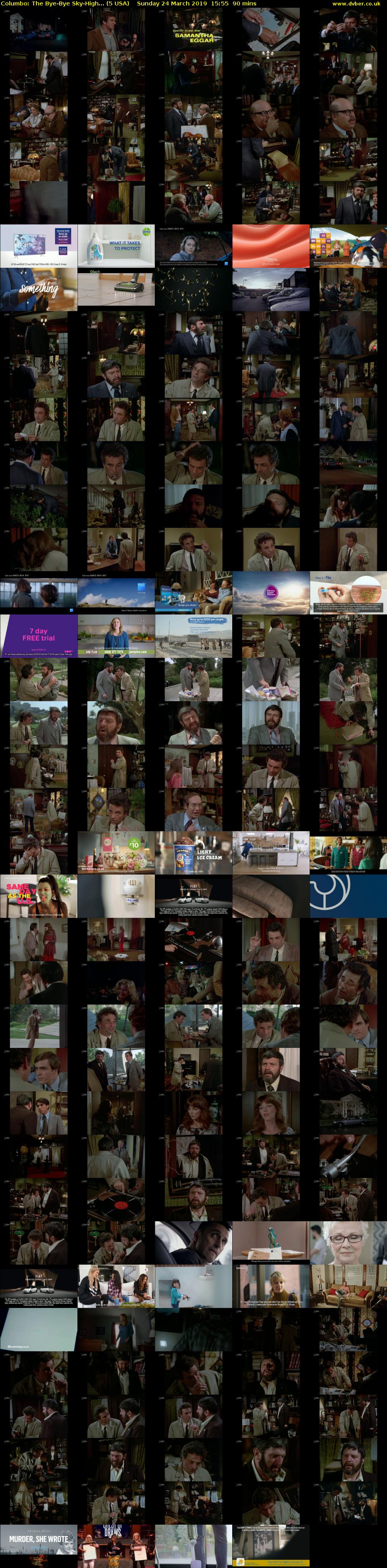 Columbo: The Bye-Bye Sky-High... (5 USA) Sunday 24 March 2019 15:55 - 17:25