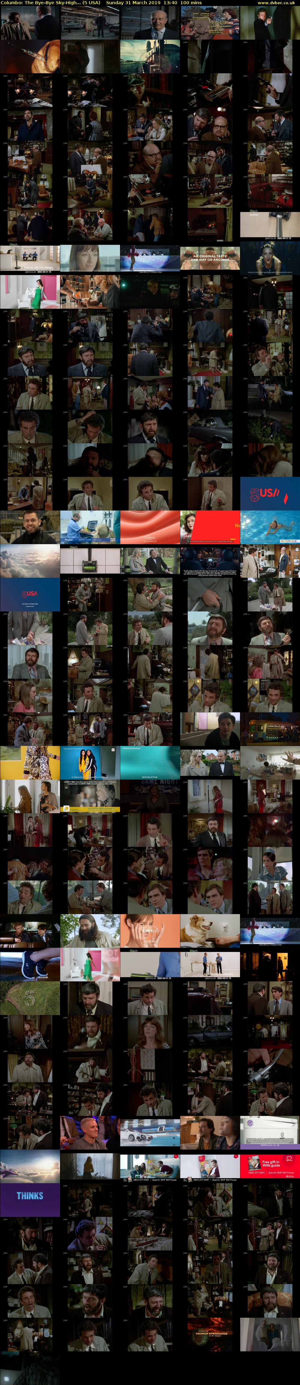 Columbo: The Bye-Bye Sky-High... (5 USA) Sunday 31 March 2019 13:40 - 15:20