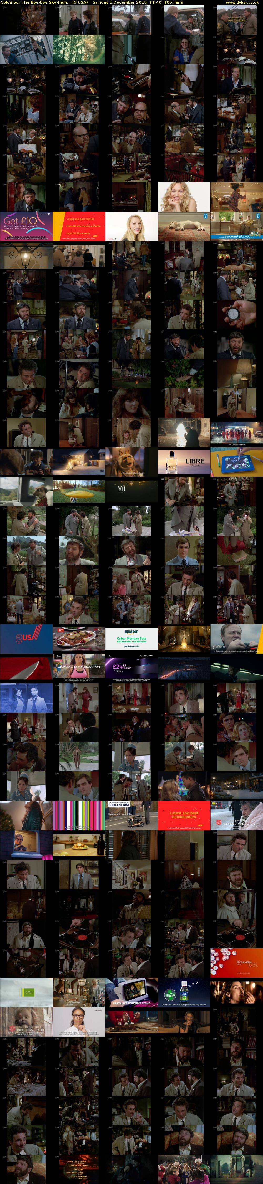 Columbo: The Bye-Bye Sky-High... (5 USA) Sunday 1 December 2019 11:40 - 13:20