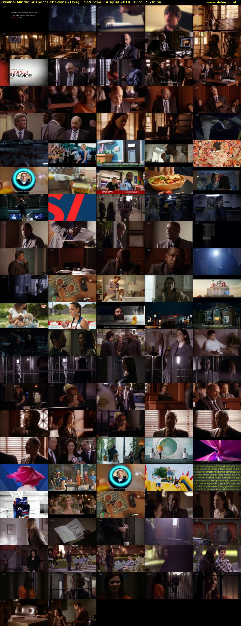 Criminal Minds: Suspect Behavior (5 USA) Saturday 3 August 2019 01:55 - 02:50