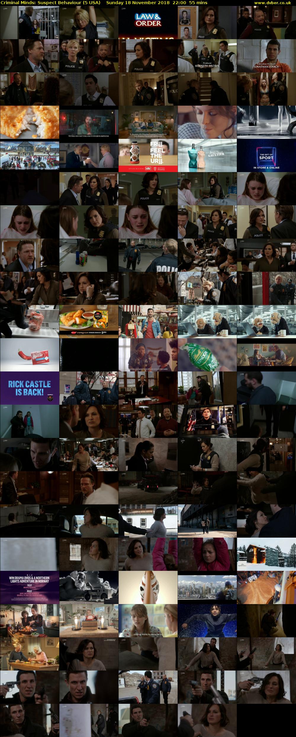 Criminal Minds: Suspect Behaviour (5 USA) Sunday 18 November 2018 22:00 - 22:55