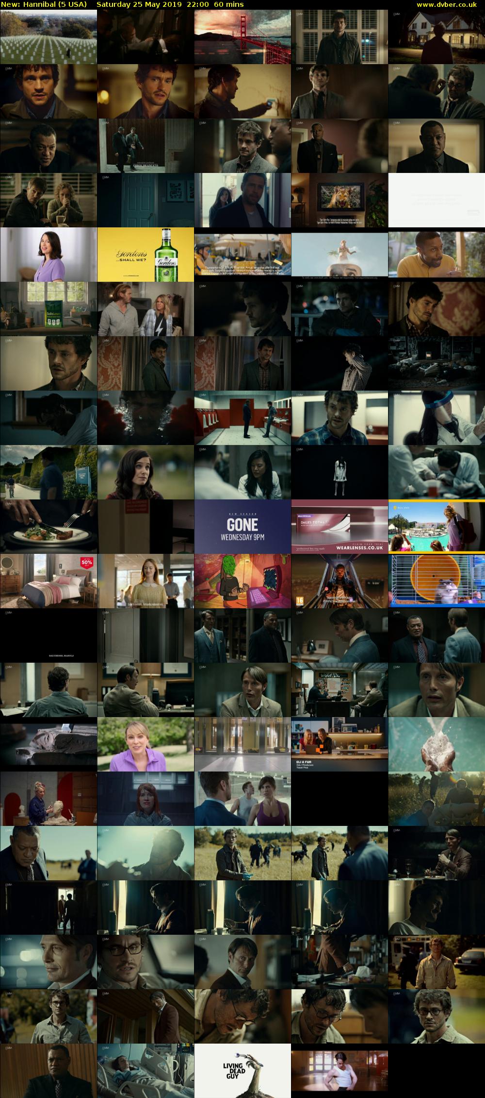 Hannibal (5 USA) Saturday 25 May 2019 22:00 - 23:00