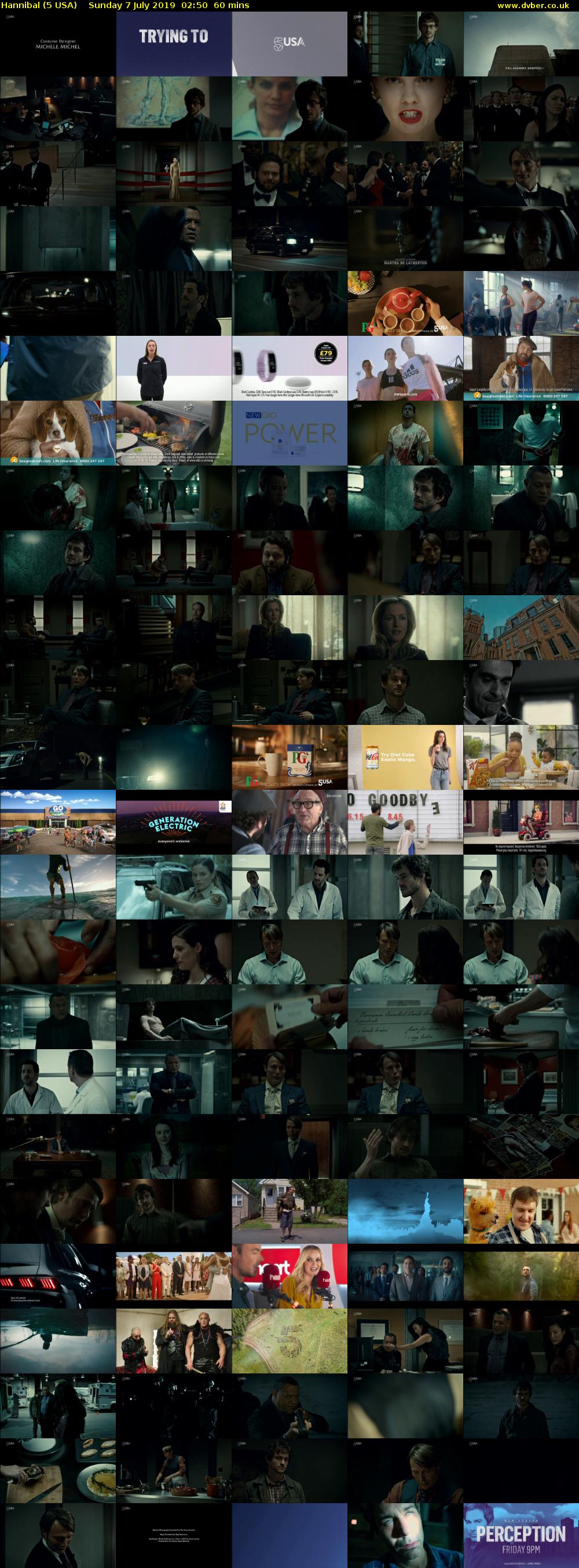 Hannibal (5 USA) Sunday 7 July 2019 02:50 - 03:50