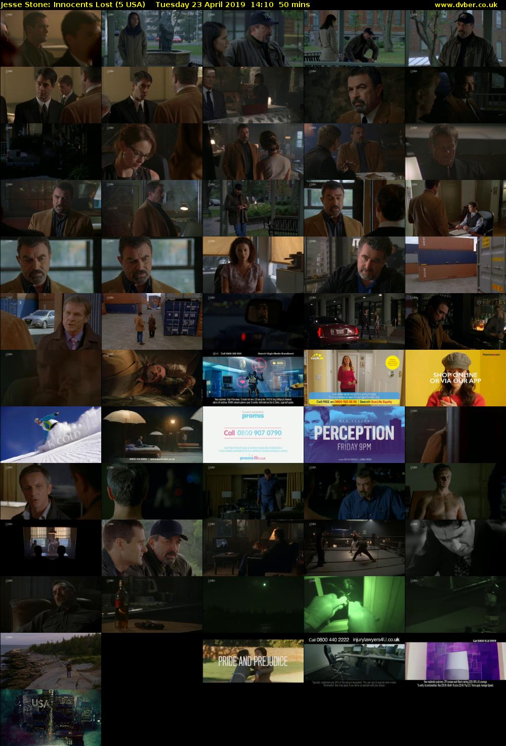 Jesse Stone: Innocents Lost (5 USA) Tuesday 23 April 2019 14:10 - 15:00