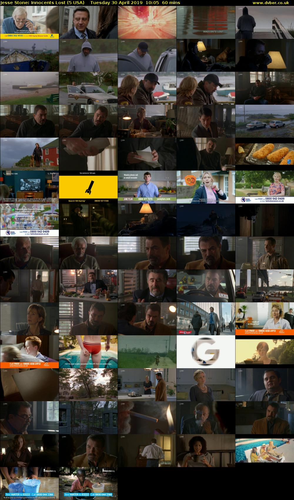 Jesse Stone: Innocents Lost (5 USA) Tuesday 30 April 2019 10:05 - 11:05