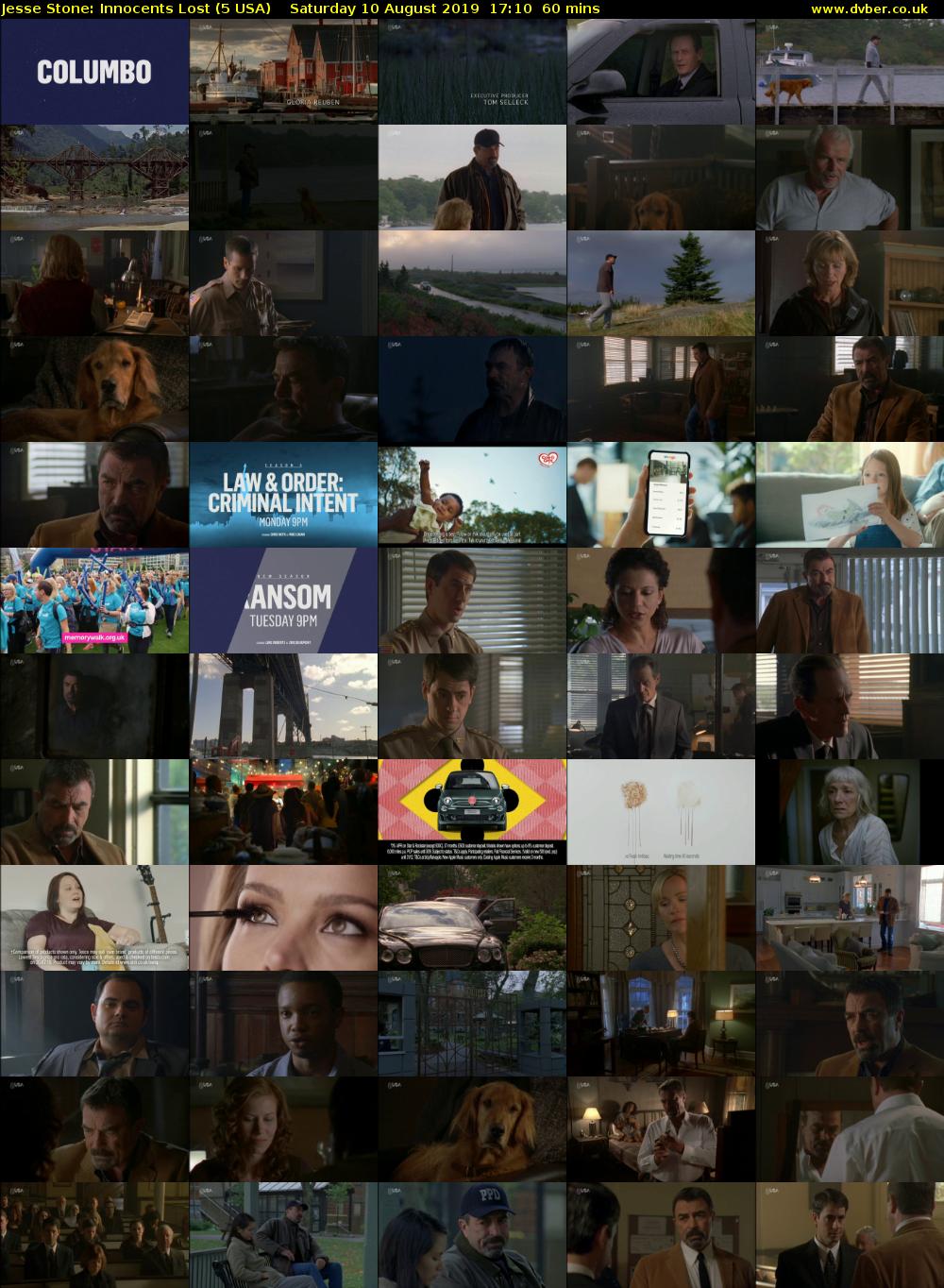 Jesse Stone: Innocents Lost (5 USA) Saturday 10 August 2019 17:10 - 18:10