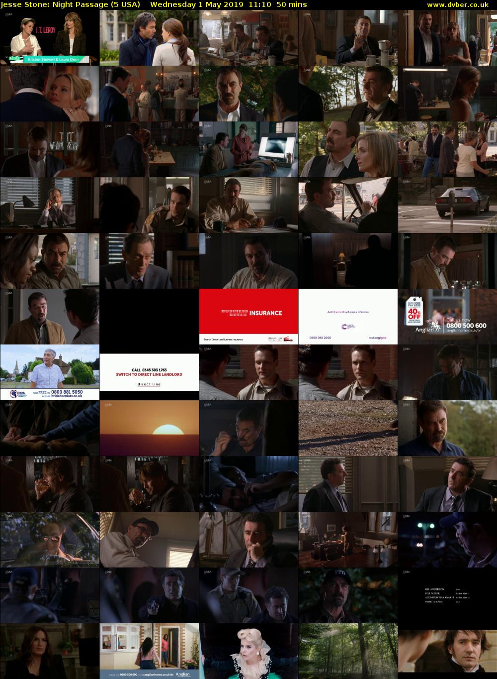 Jesse Stone: Night Passage (5 USA) Wednesday 1 May 2019 11:10 - 12:00