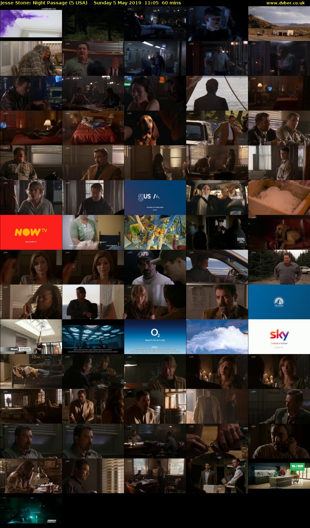 Jesse Stone: Night Passage (5 USA) Sunday 5 May 2019 11:05 - 12:05