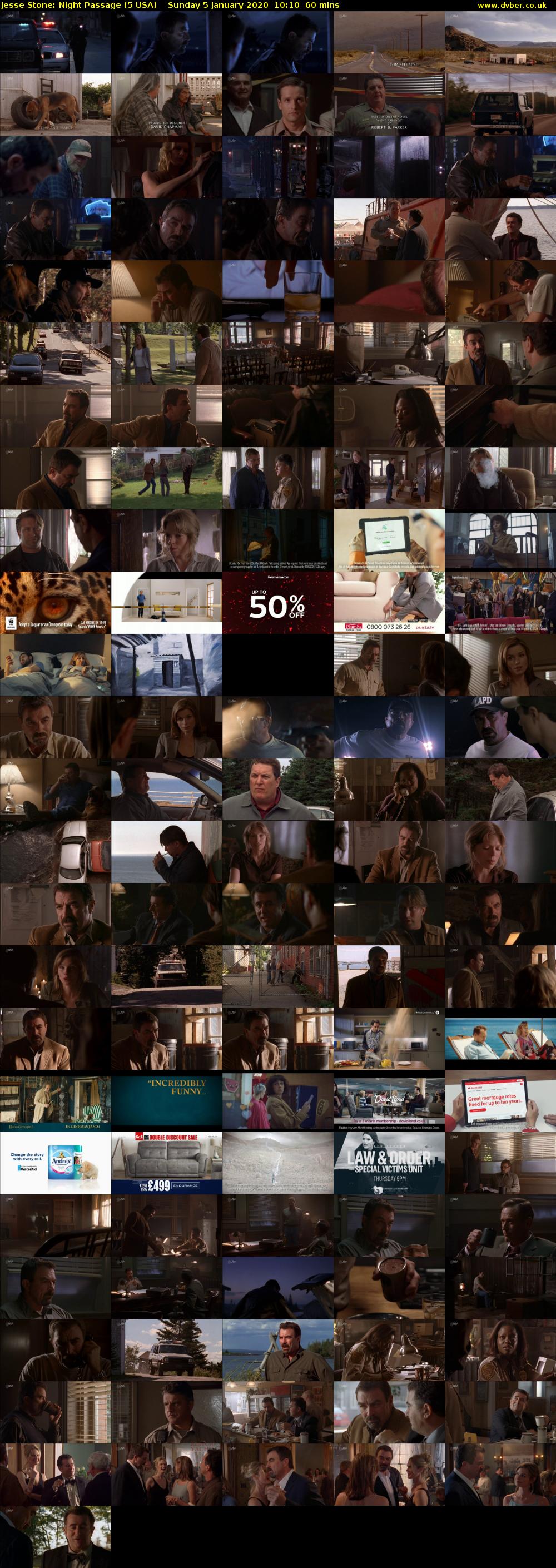 Jesse Stone: Night Passage (5 USA) Sunday 5 January 2020 10:10 - 11:10