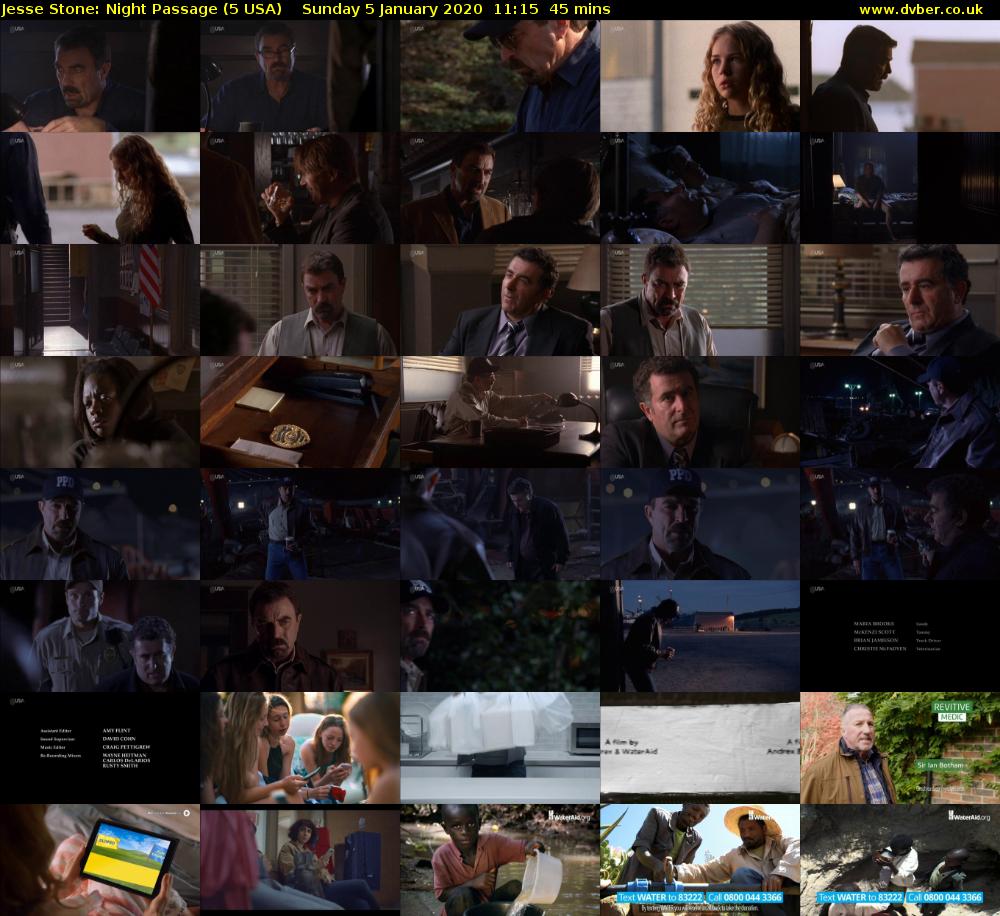 Jesse Stone: Night Passage (5 USA) Sunday 5 January 2020 11:15 - 12:00