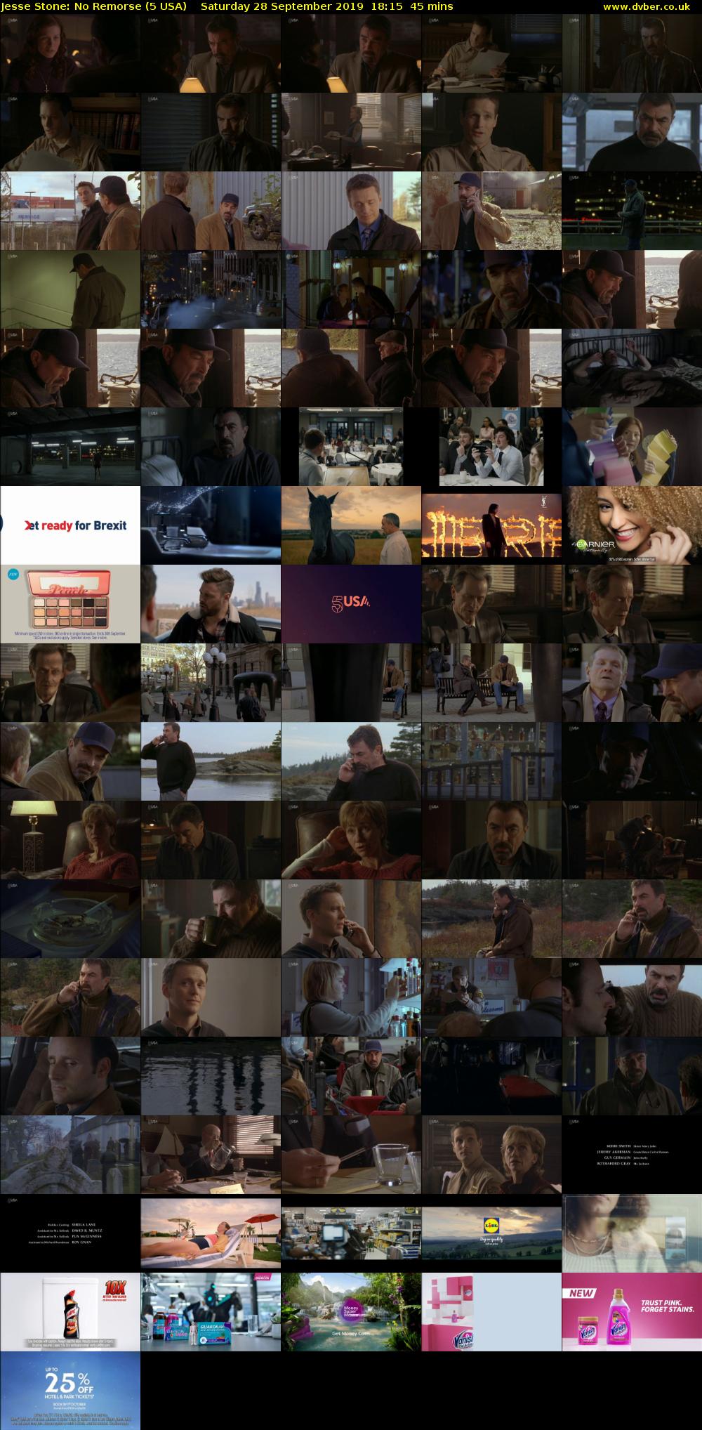 Jesse Stone: No Remorse (5 USA) Saturday 28 September 2019 18:15 - 19:00