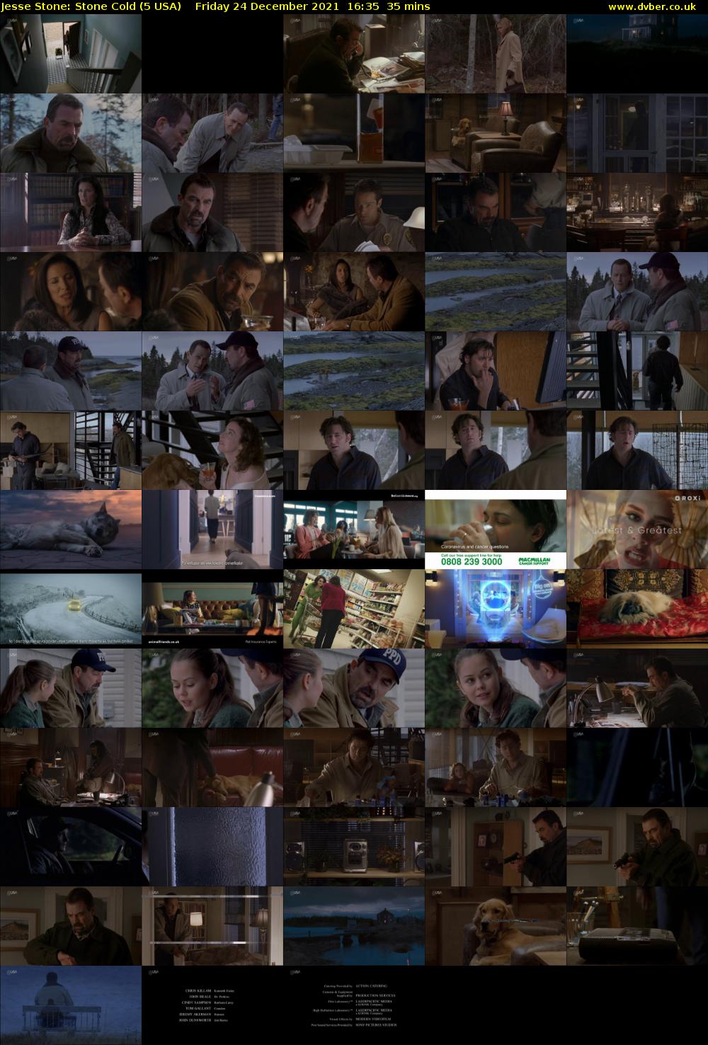 Jesse Stone: Stone Cold (5 USA) Friday 24 December 2021 16:35 - 17:10
