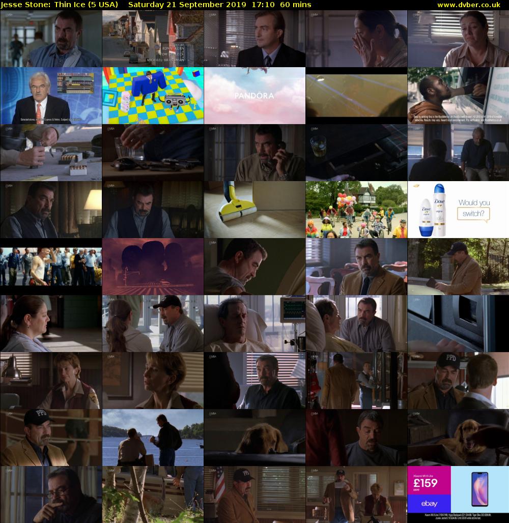 Jesse Stone: Thin Ice (5 USA) Saturday 21 September 2019 17:10 - 18:10