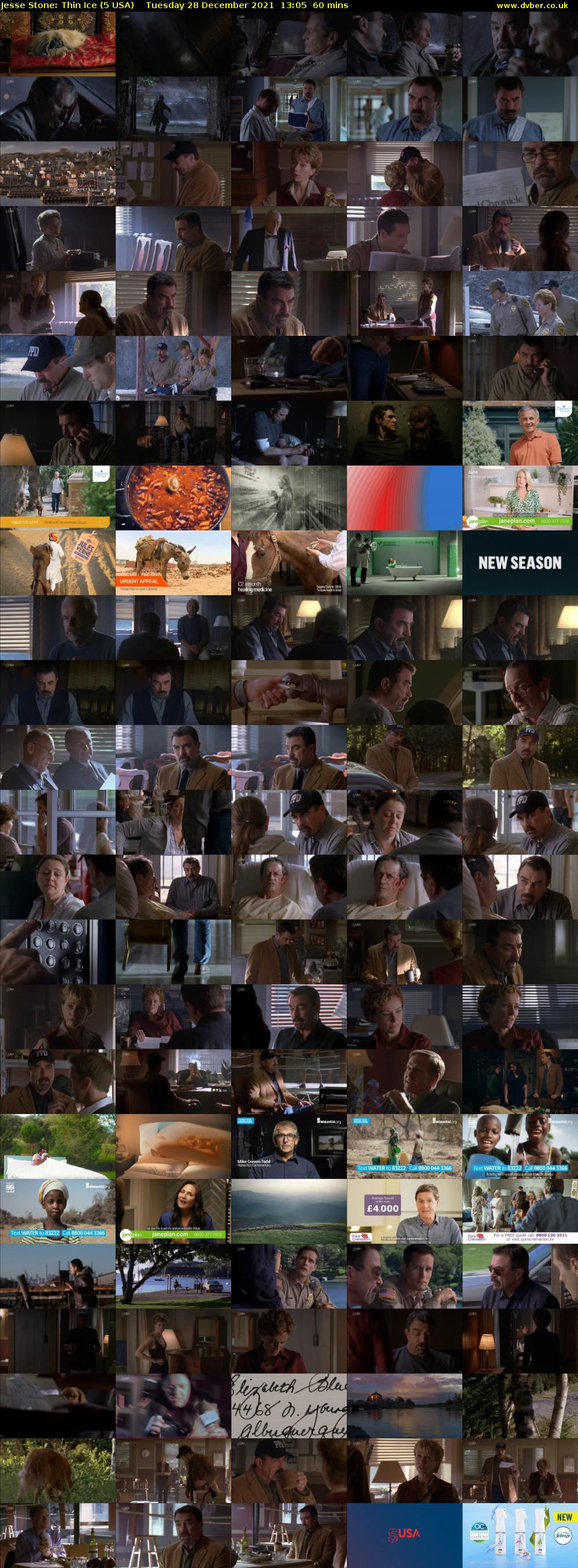 Jesse Stone: Thin Ice (5 USA) Tuesday 28 December 2021 13:05 - 14:05