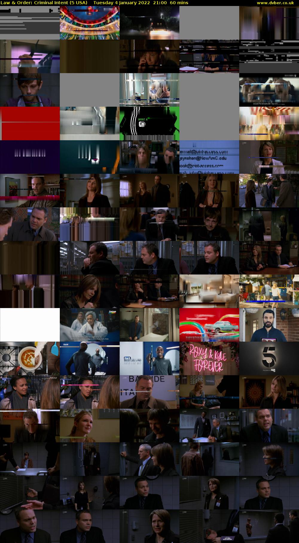 Law & Order: Criminal Intent (5 USA) Tuesday 4 January 2022 21:00 - 22:00