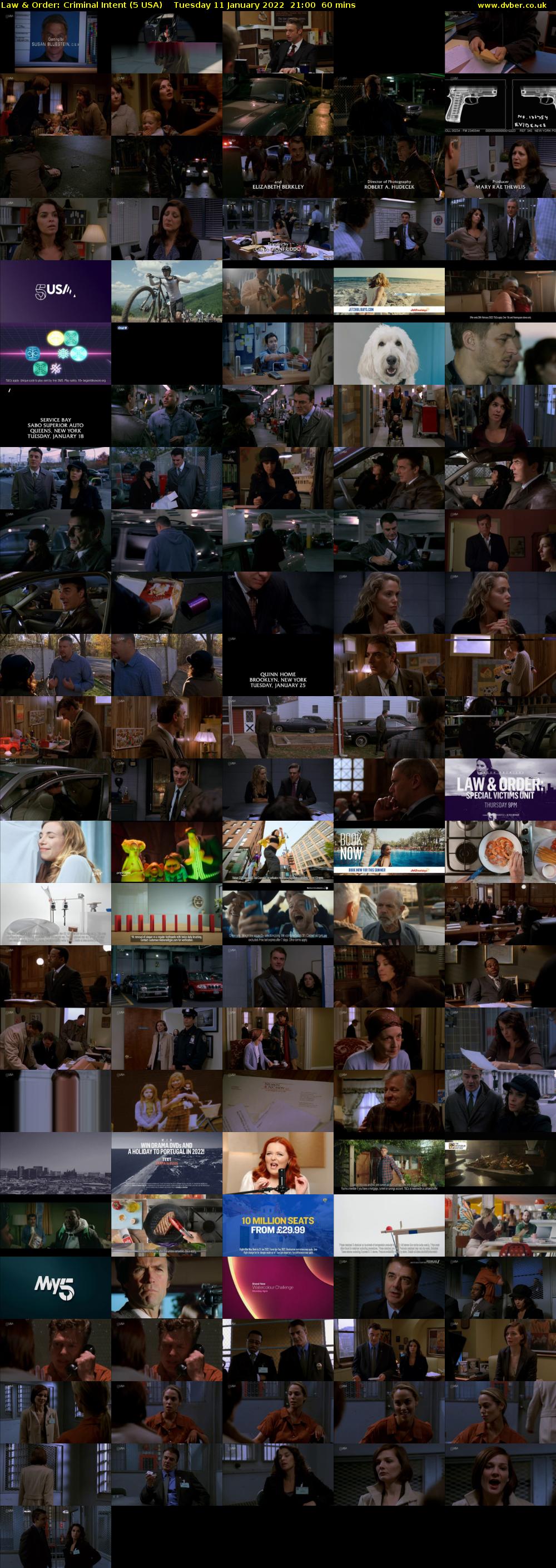 Law & Order: Criminal Intent (5 USA) Tuesday 11 January 2022 21:00 - 22:00