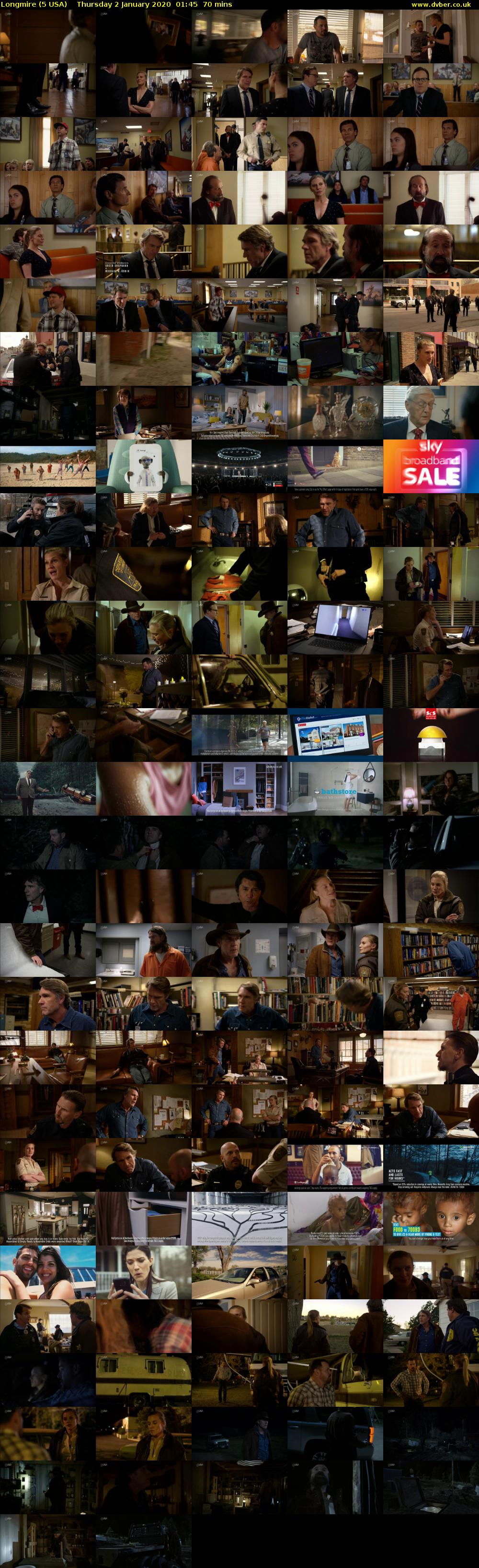 Longmire (5 USA) Thursday 2 January 2020 01:45 - 02:55