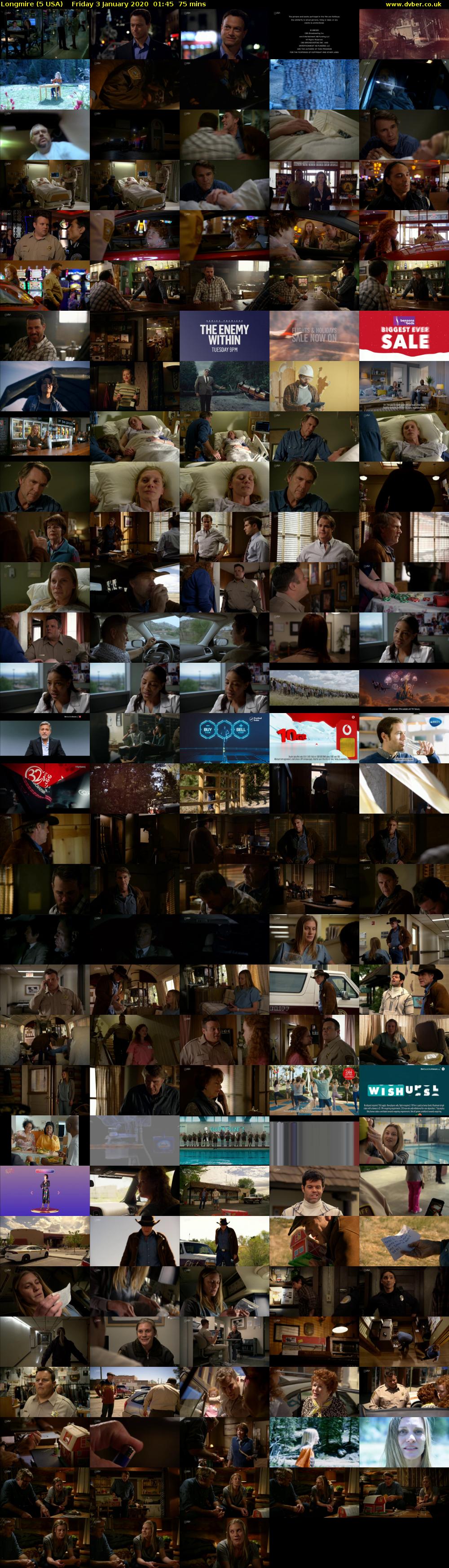 Longmire (5 USA) Friday 3 January 2020 01:45 - 03:00