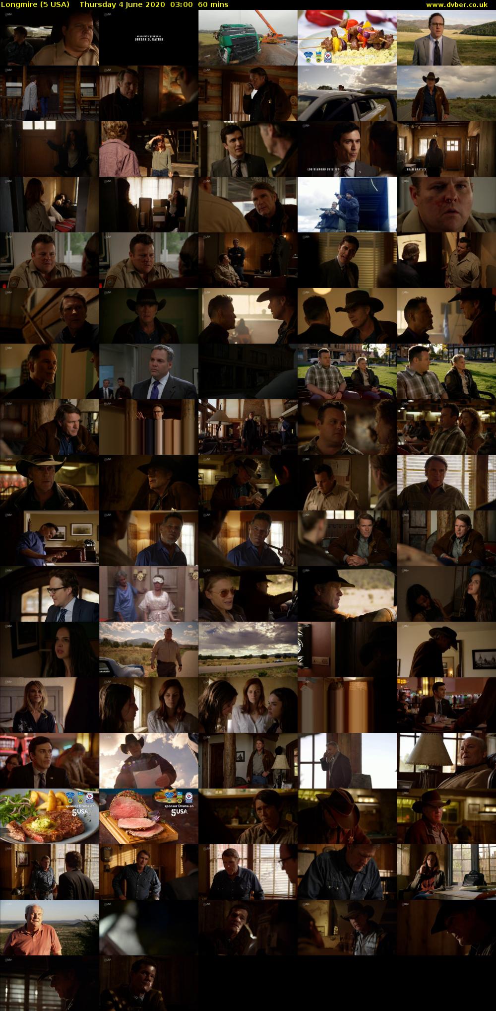 Longmire (5 USA) Thursday 4 June 2020 03:00 - 04:00