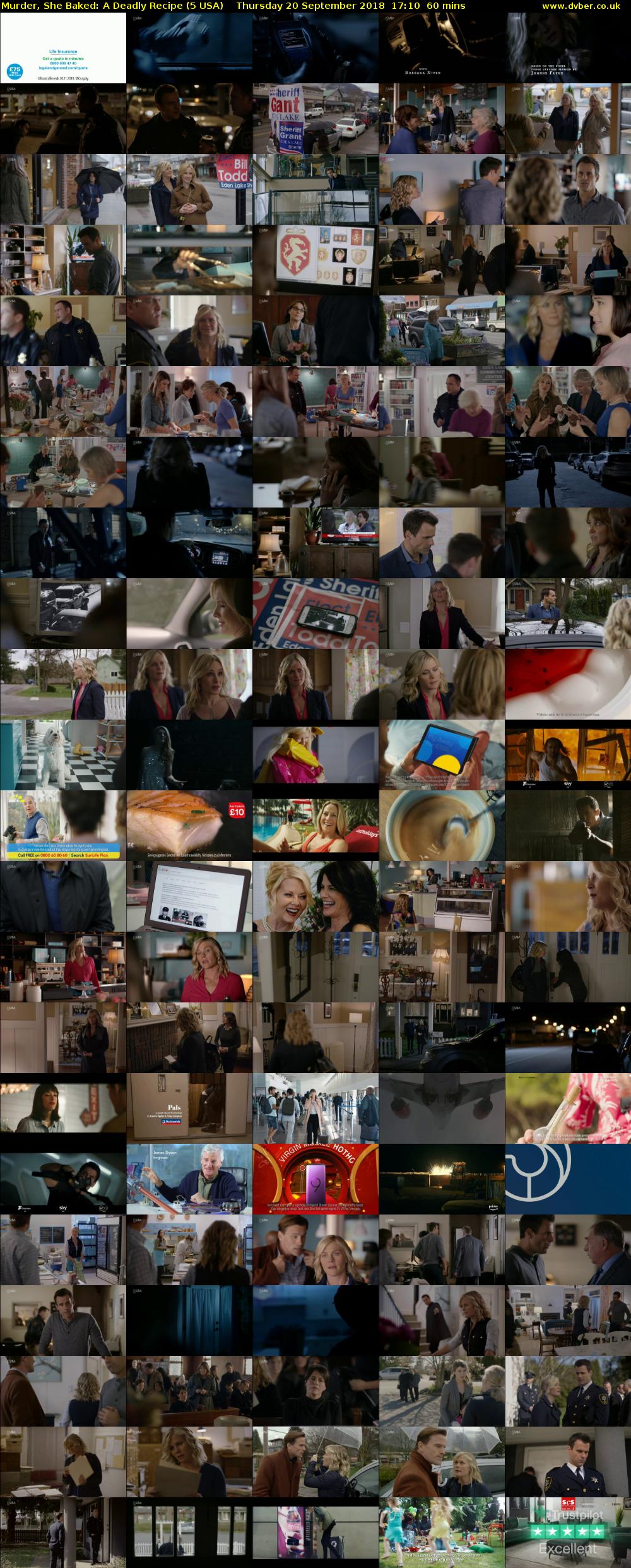 Murder, She Baked: A Deadly Recipe (5 USA) Thursday 20 September 2018 17:10 - 18:10