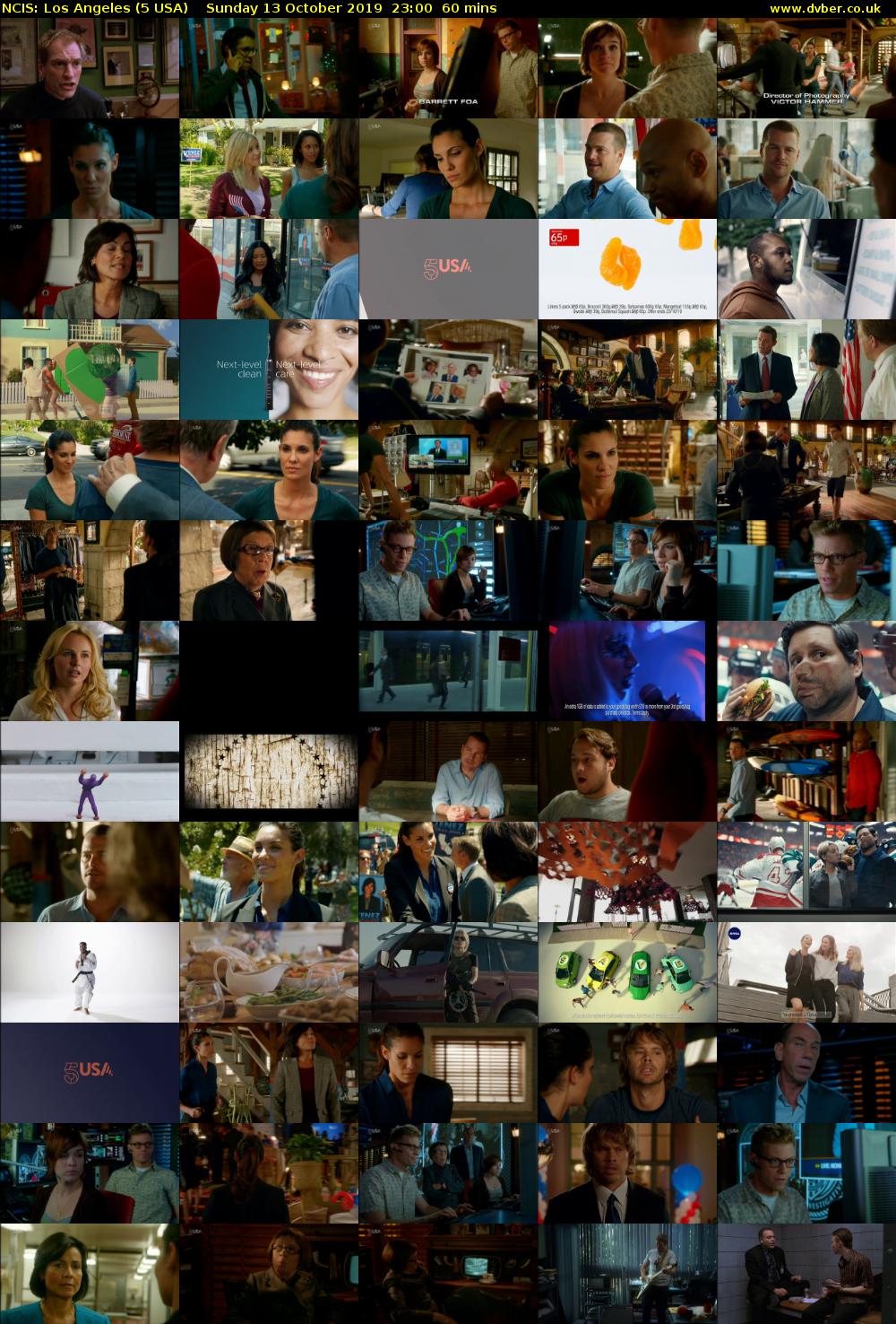 NCIS: Los Angeles (5 USA) Sunday 13 October 2019 23:00 - 00:00