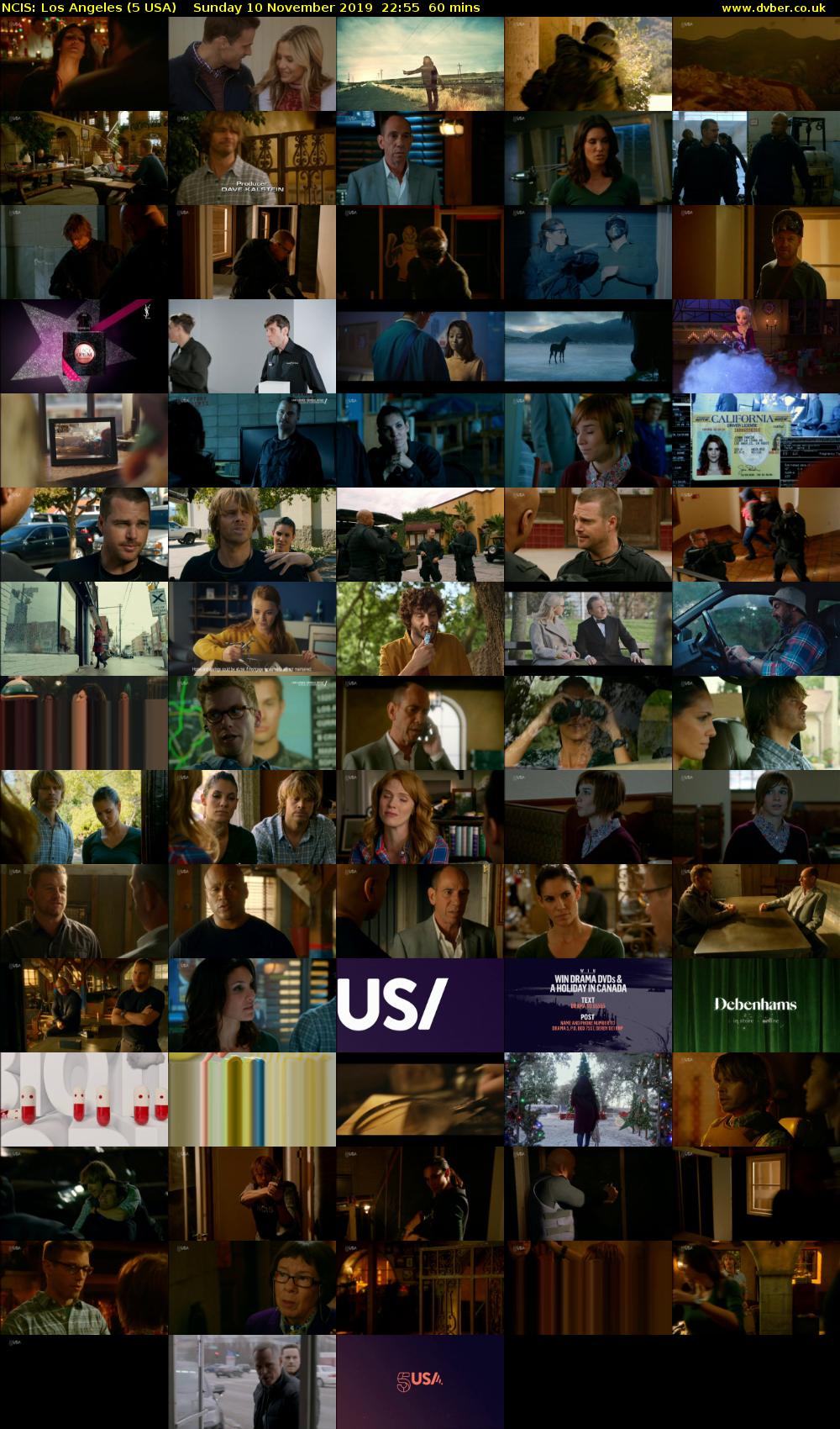 NCIS: Los Angeles (5 USA) Sunday 10 November 2019 22:55 - 23:55