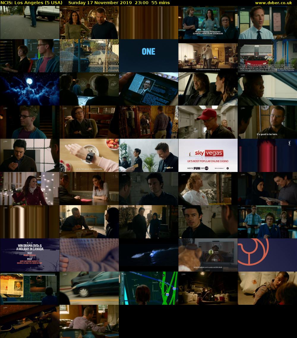 NCIS: Los Angeles (5 USA) Sunday 17 November 2019 23:00 - 23:55